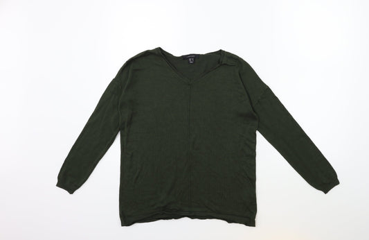 Atmosphere Womens Green  Knit Pullover Jumper Size 10