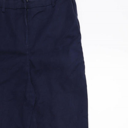 Warehouse Womens Blue   Trousers  Size 6 L26 in