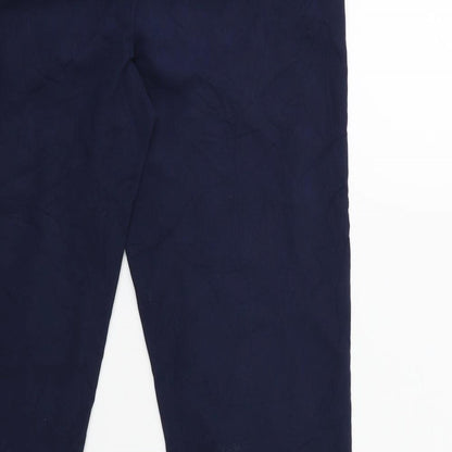 Warehouse Womens Blue   Trousers  Size 6 L26 in