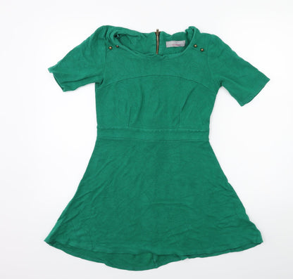 Dorothy Perkins Womens Green   A-Line  Size 8