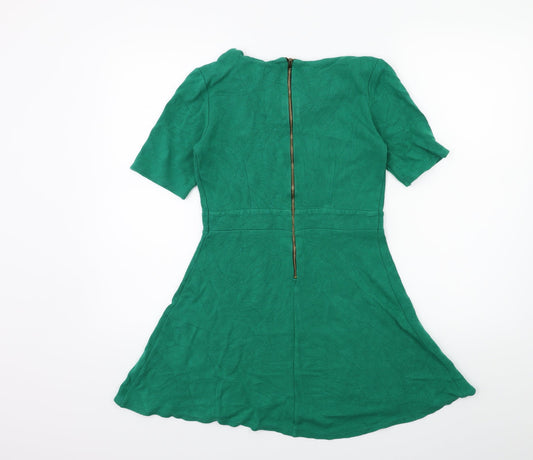 Dorothy Perkins Womens Green   A-Line  Size 8