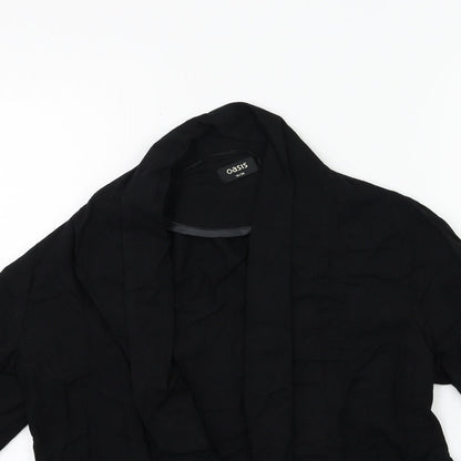 Womens UK Size 10 Oasis Black Jacket