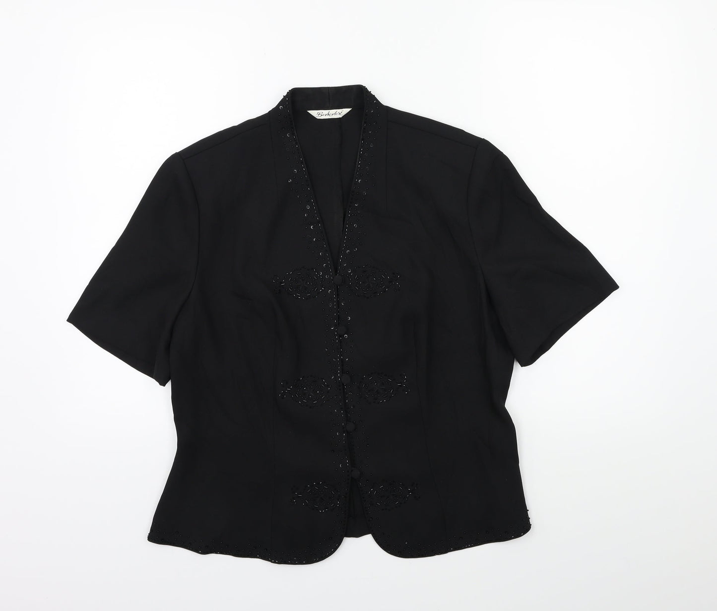 Womens UK Size 14 Berkertex Black Jacket