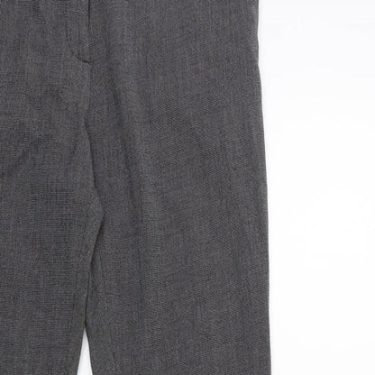 Womens UK Size 10 H&M Regular Fit  Black Trousers