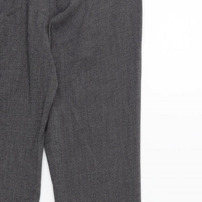 Womens UK Size 10 H&M Regular Fit  Black Trousers