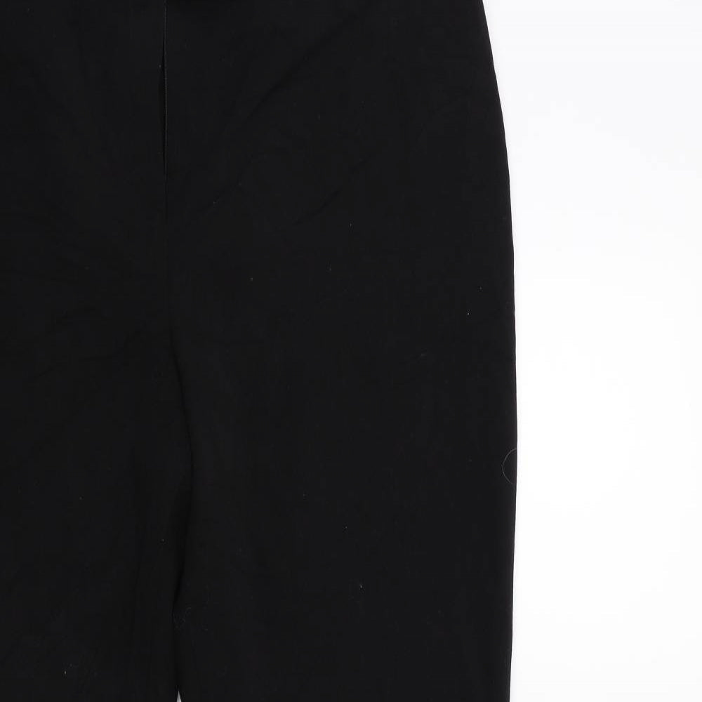 Womens UK Size 20 EWM Regular Fit  Black Trousers