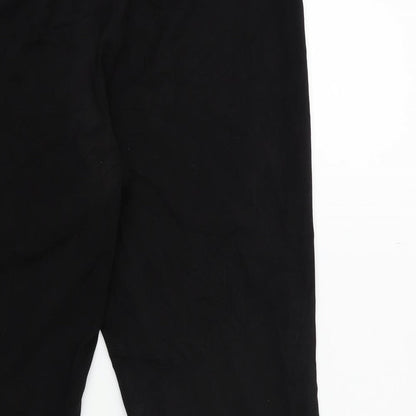 Womens UK Size 20 EWM Regular Fit  Black Trousers