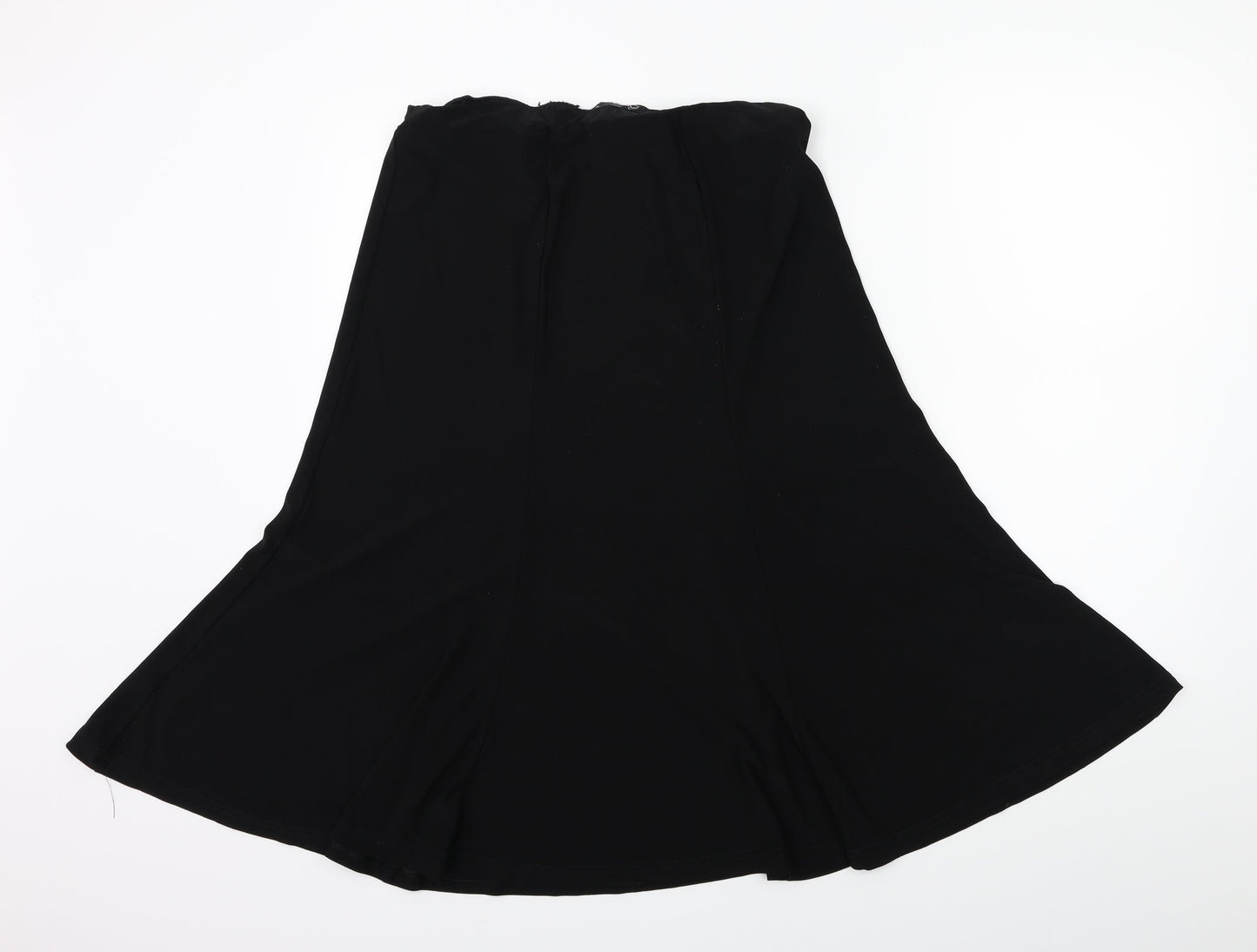 Bonmarché Womens Black   Flare Skirt Size 10