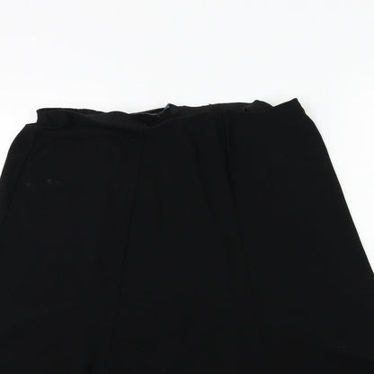 Bonmarché Womens Black   Flare Skirt Size 10