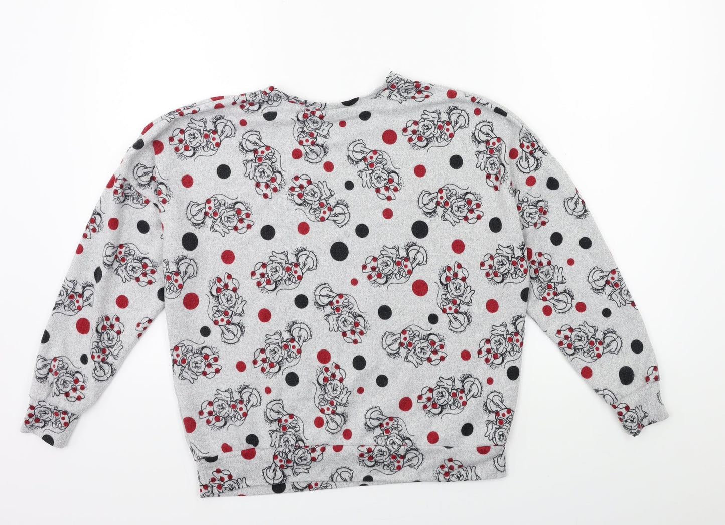 Disney Womens Grey   Top Pyjama Top Size 8  - MINNIE MOUSE