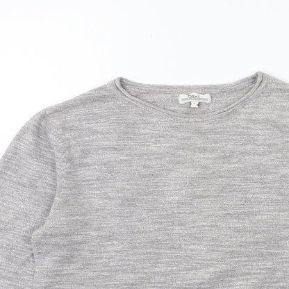 NEXT Mens Grey  Knit Pullover Jumper Size S