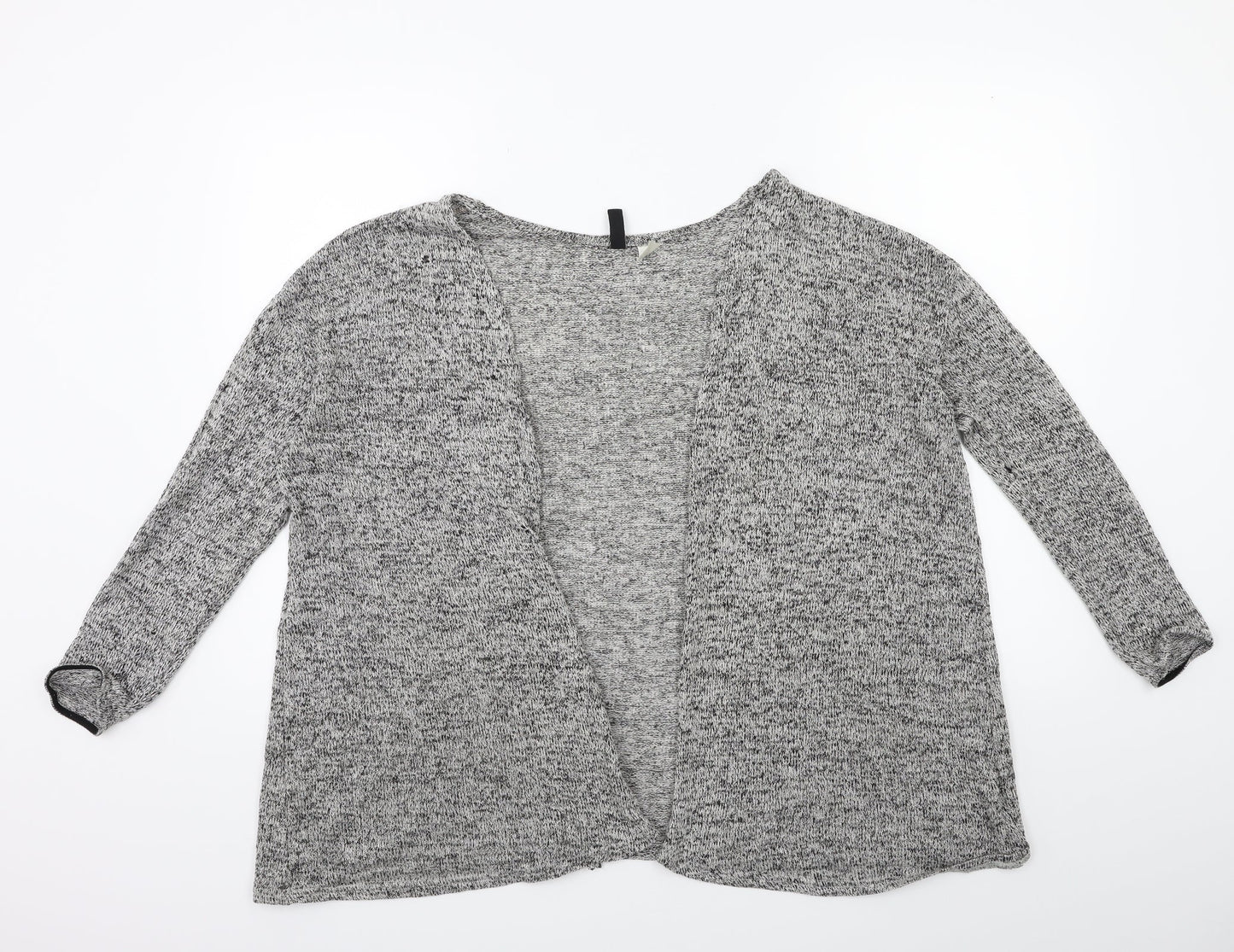 H&M Womens Grey  Knit Cape Jumper Size M