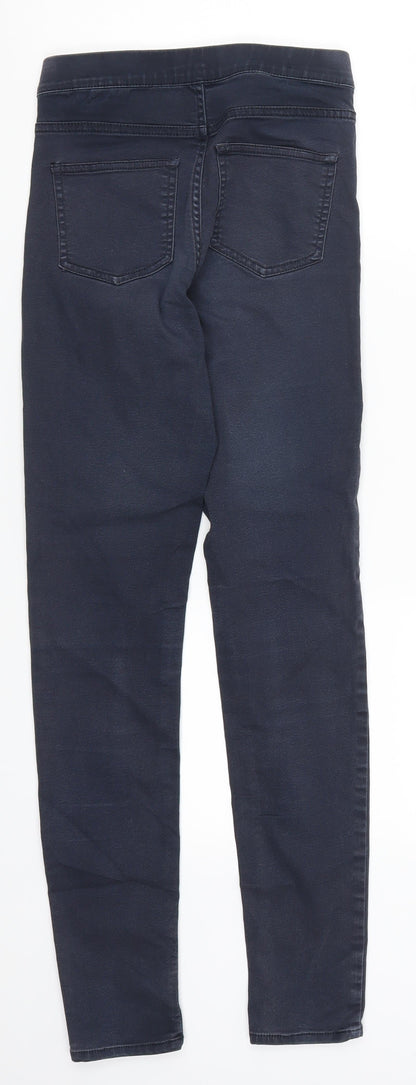 Womens UK Size 6 H&M Regular Fit Jegging Blue Jeans