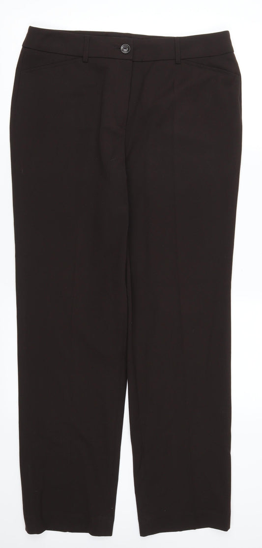 Gerry Weber Womens Brown   Trousers  Size 16 L30 in