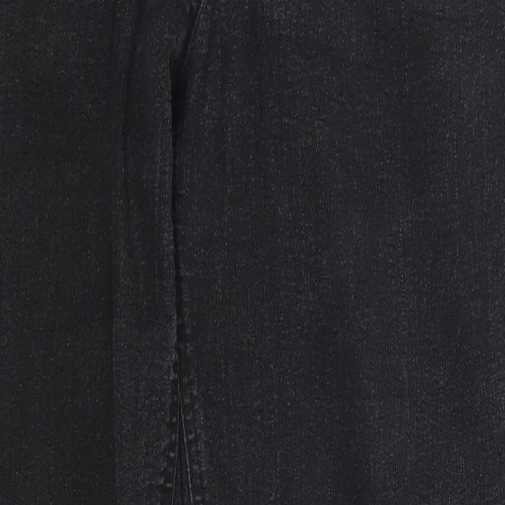 Womens UK Size 33 in Preworn Regular Fit Skinny Black Jeans
