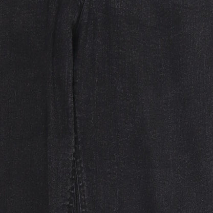 Womens UK Size 33 in Preworn Regular Fit Skinny Black Jeans