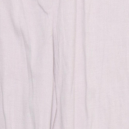 Womens UK Size 14 Marks and Spencer Regular Fit  Purple Trousers