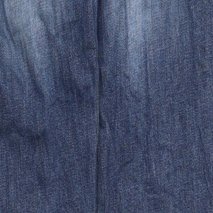 Womens UK Size 32 in Preworn Regular Fit Skinny Blue Jeans
