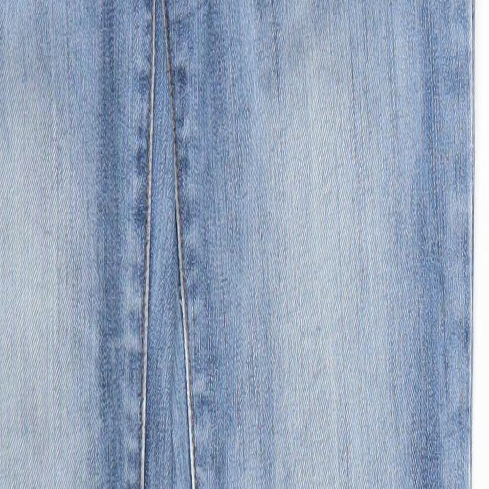 Oxxy Womens Blue  Denim Straight Jeans Size 26 in L33 in