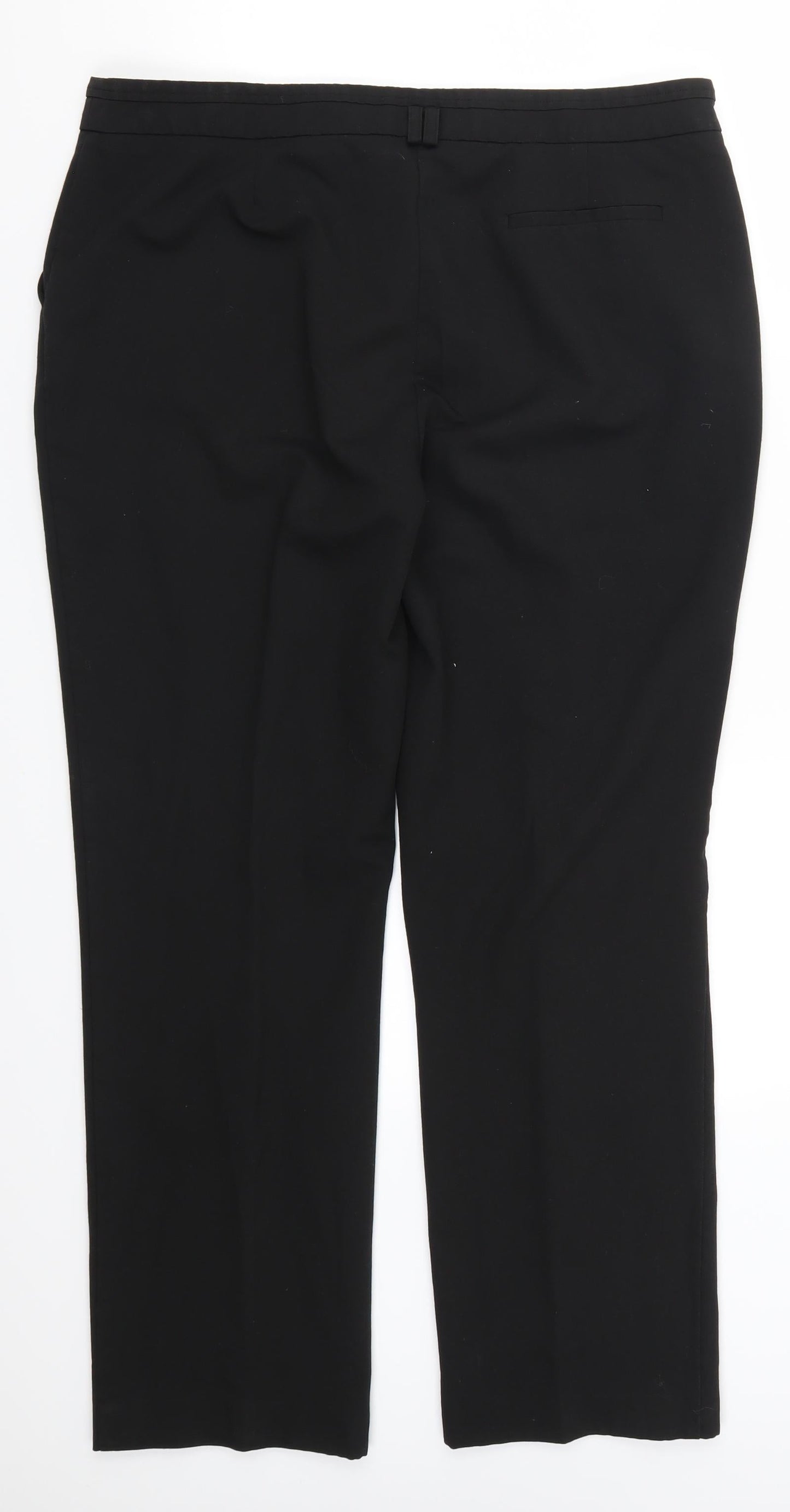 George Womens Black   Trousers  Size 16 L29 in