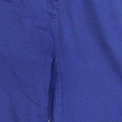 Red Herring Womens Blue  Denim Cropped Jeans Size 8 L21 in