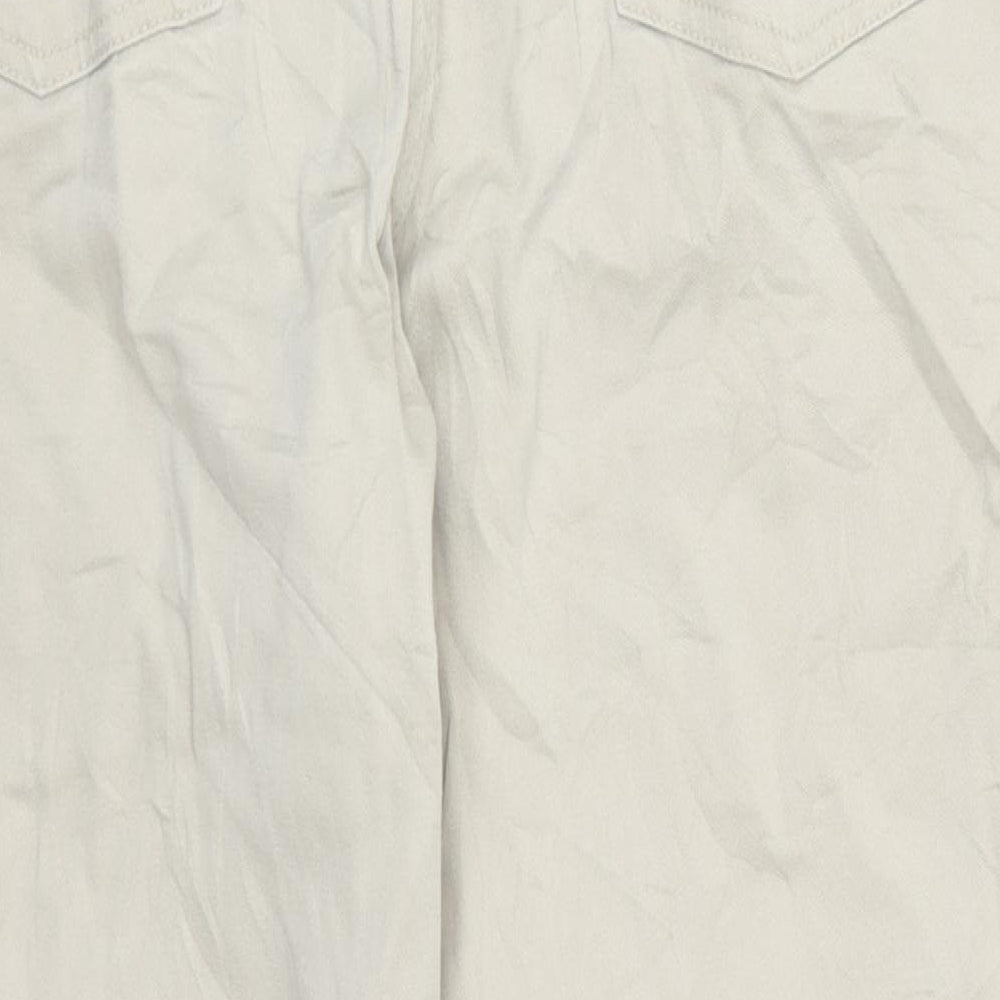 Chamargue Womens Beige   Cropped Trousers Size 36 in L25 in