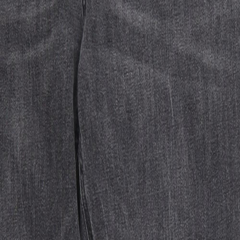 Zara Womens Grey  Denim Skinny Jeans Size 10 L26 in