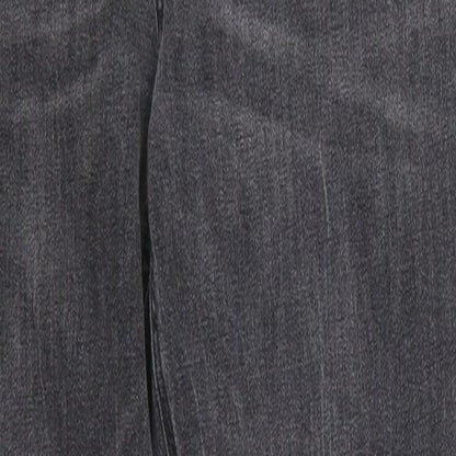 Zara Womens Grey  Denim Skinny Jeans Size 10 L26 in