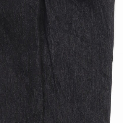 CIC Womens Black  Denim Skinny Jeans Size 28 in L30 in