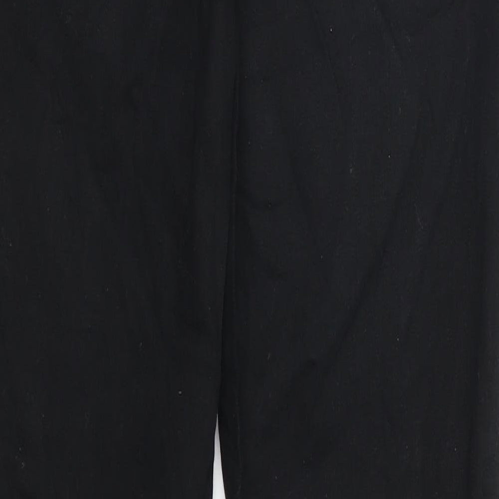 Womens UK Size M Blind Date Regular Fit Straight Black Jeans