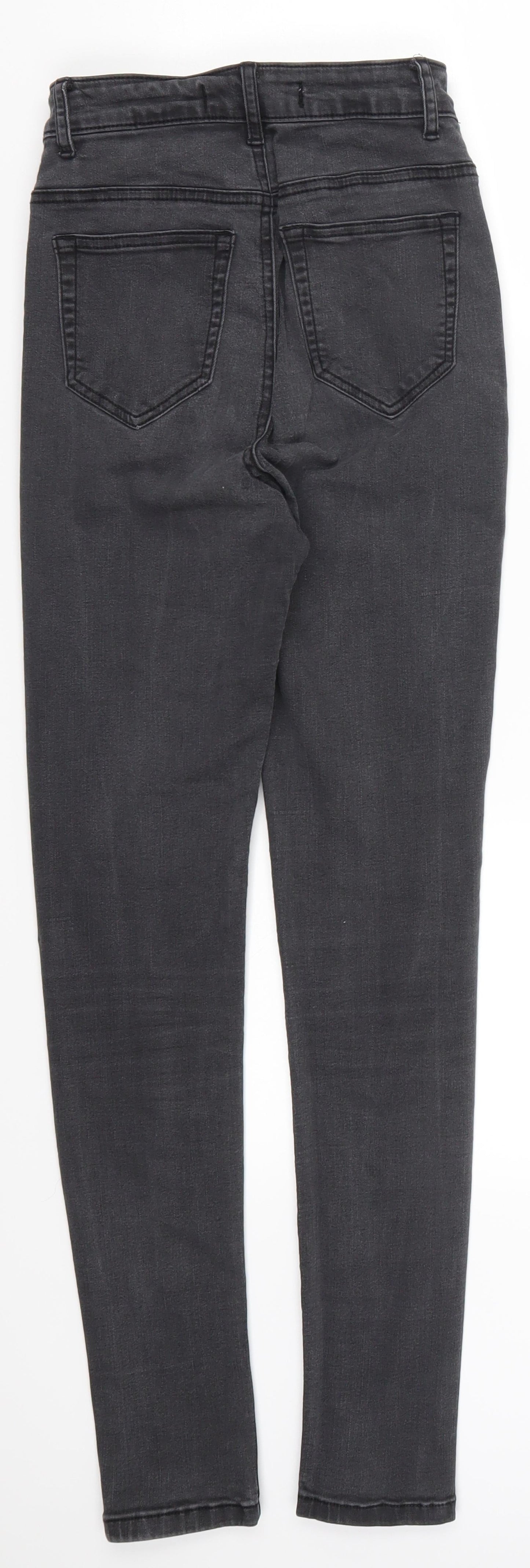 Womens UK Size 6 TALLY WEiJL Regular Fit Skinny Grey Jeans