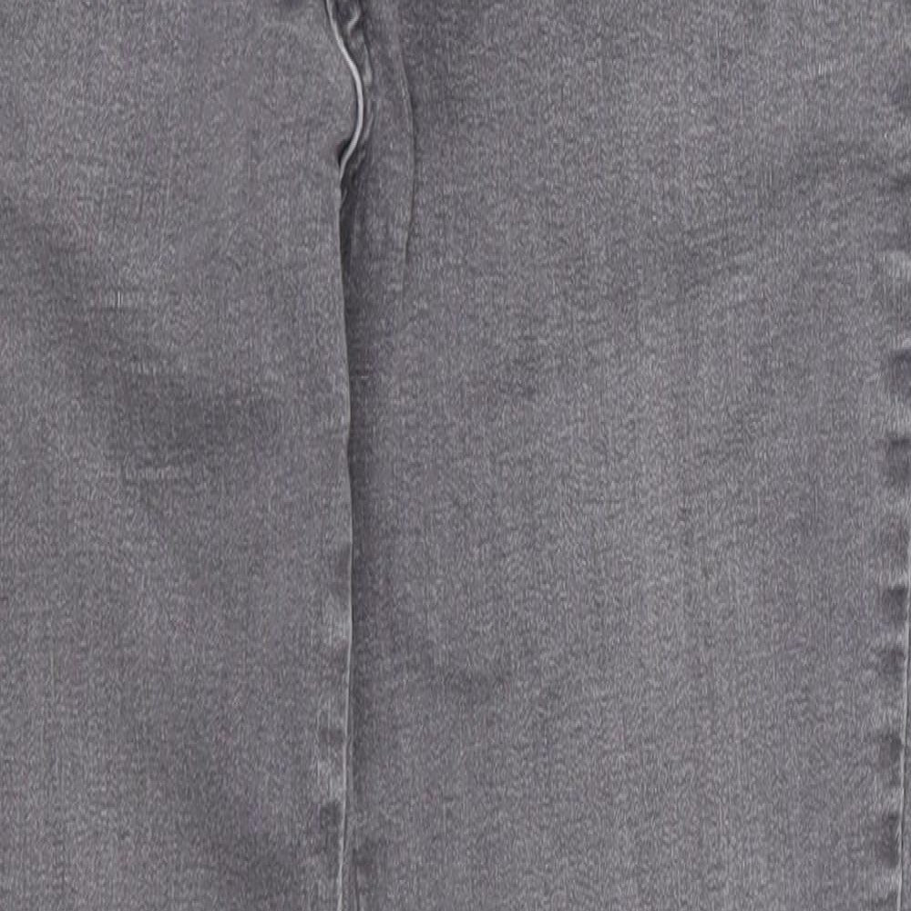 TU Womens Grey  Denim Skinny Jeans Size 10 L26 in