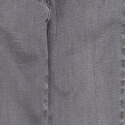 TU Womens Grey  Denim Skinny Jeans Size 10 L26 in