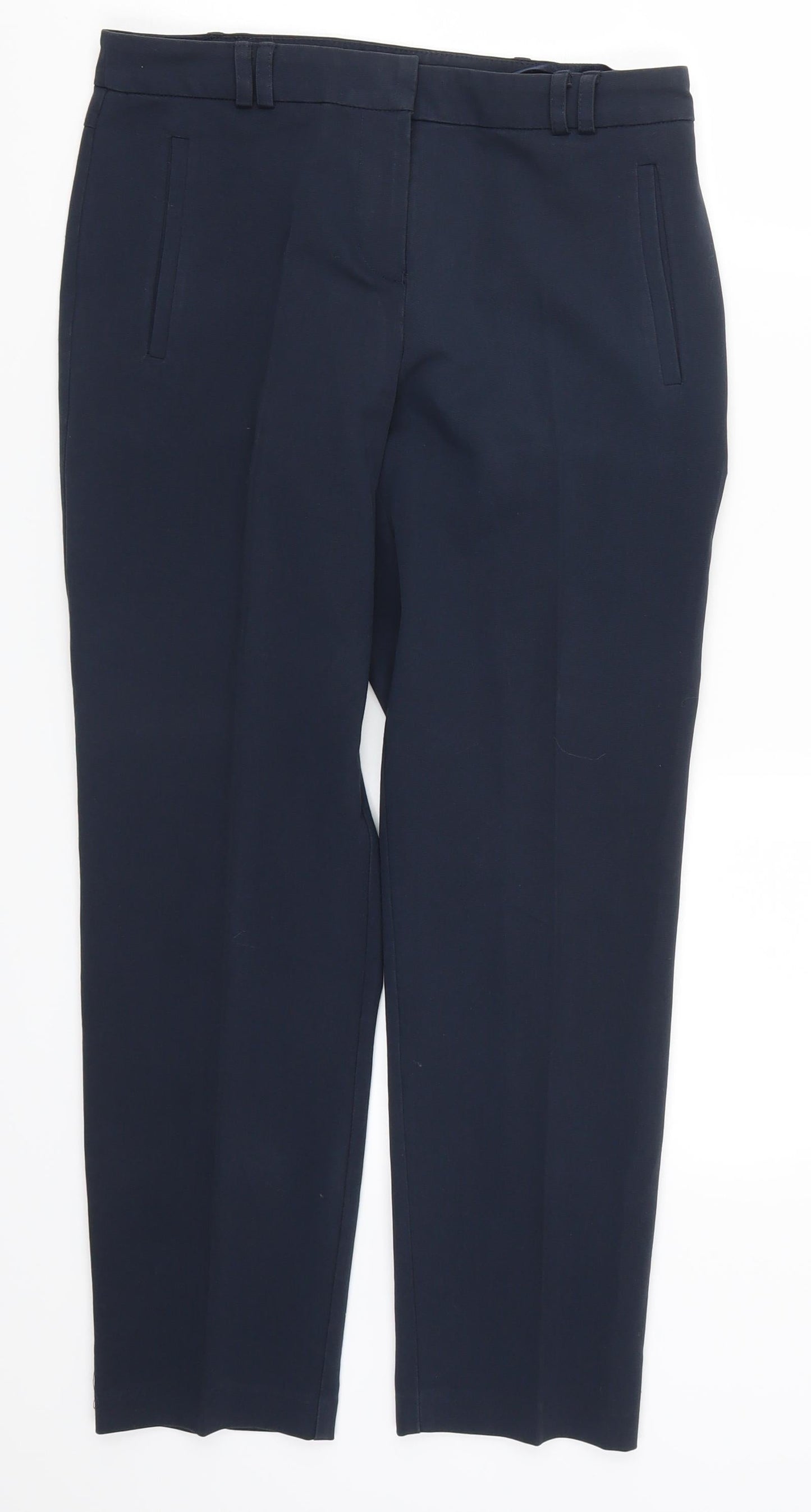 Womens UK Size 8 Topshop Regular Fit  Blue Trousers