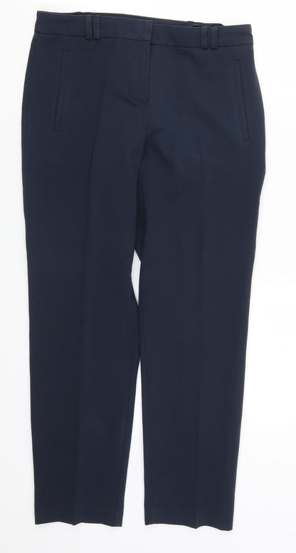 Womens UK Size 8 Topshop Regular Fit  Blue Trousers