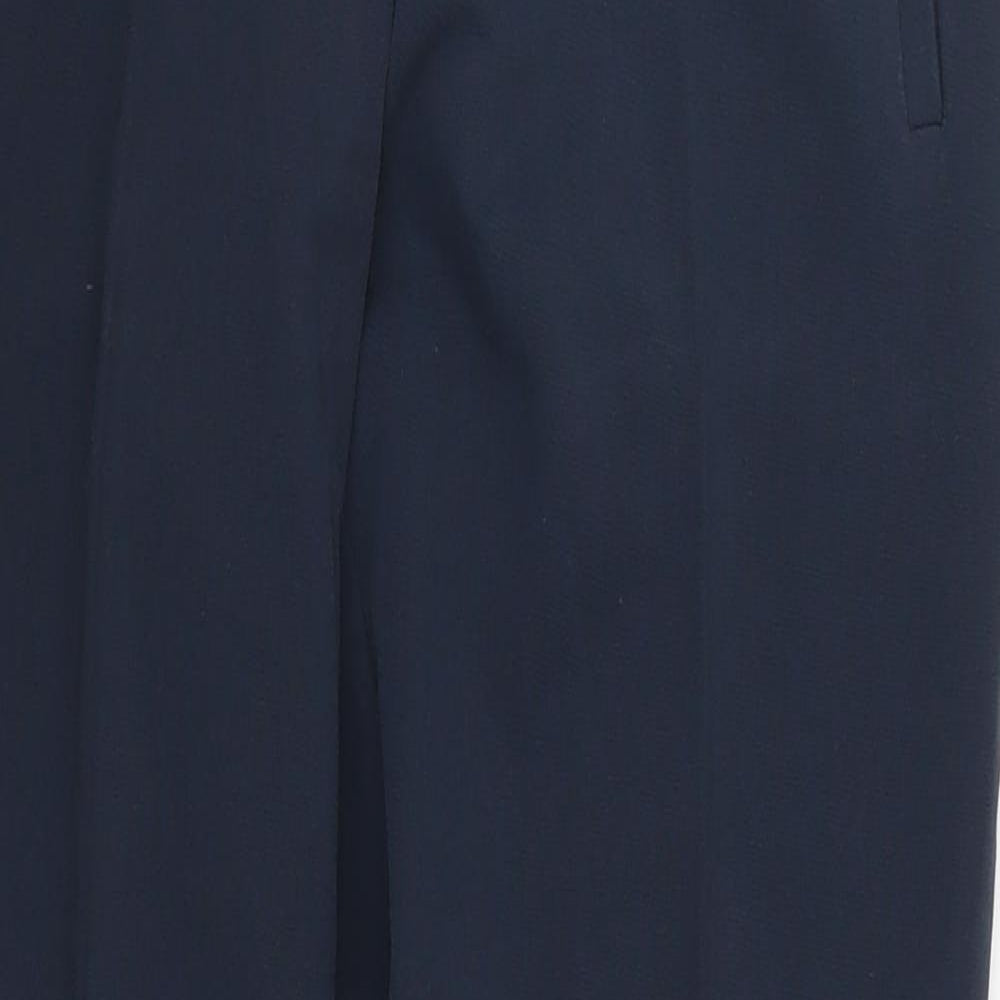 Womens UK Size 8 Topshop Regular Fit  Blue Trousers