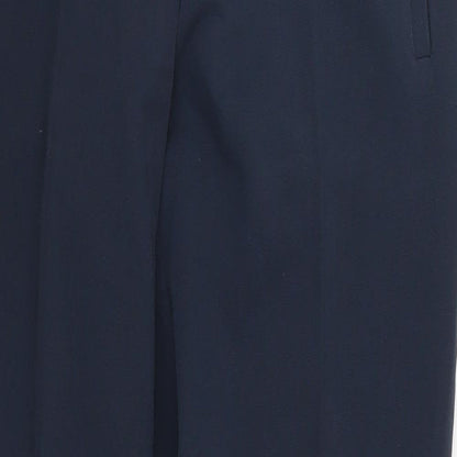 Womens UK Size 8 Topshop Regular Fit  Blue Trousers