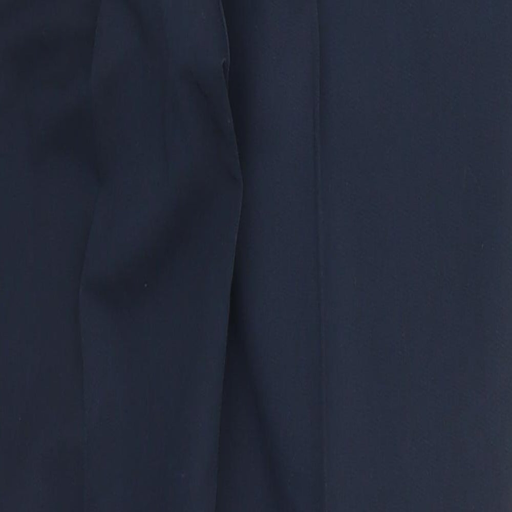 Womens UK Size 8 Topshop Regular Fit  Blue Trousers