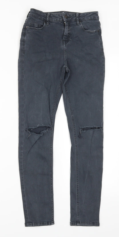 Topshop Womens Blue  Denim Skinny Jeans Size 26 in L26 in