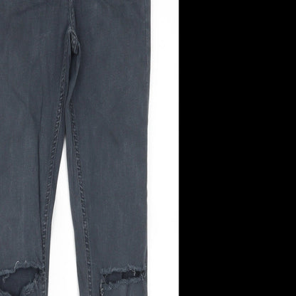 Topshop Womens Blue  Denim Skinny Jeans Size 26 in L26 in