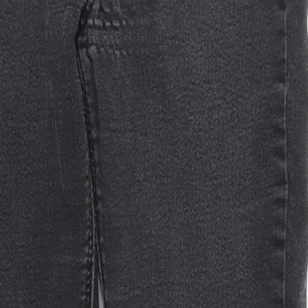 New Look Womens Grey  Denim Skinny Jeans Size 8 L26 in