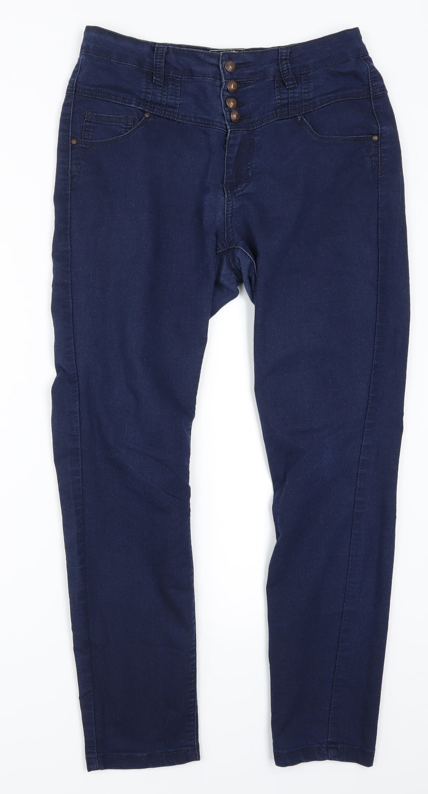 Womens UK Size 14 Yes Yes Regular Fit Skinny Blue Jeans