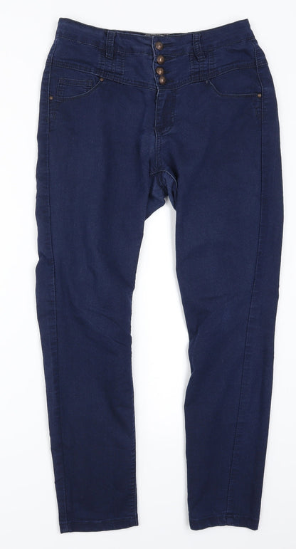 Womens UK Size 14 Yes Yes Regular Fit Skinny Blue Jeans