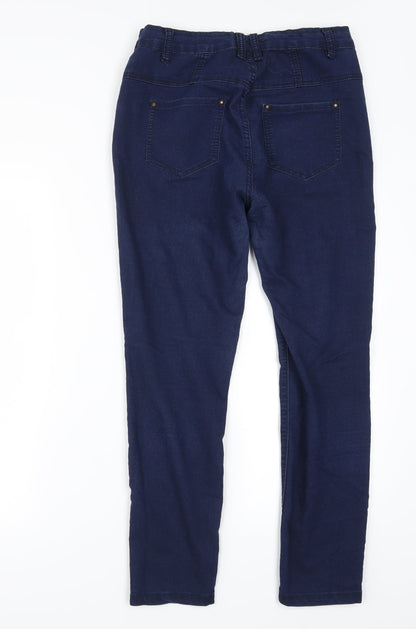 Womens UK Size 14 Yes Yes Regular Fit Skinny Blue Jeans
