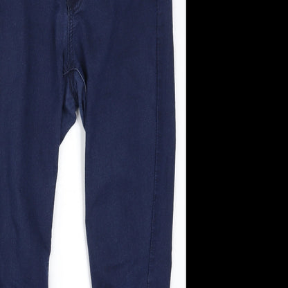 Womens UK Size 14 Yes Yes Regular Fit Skinny Blue Jeans