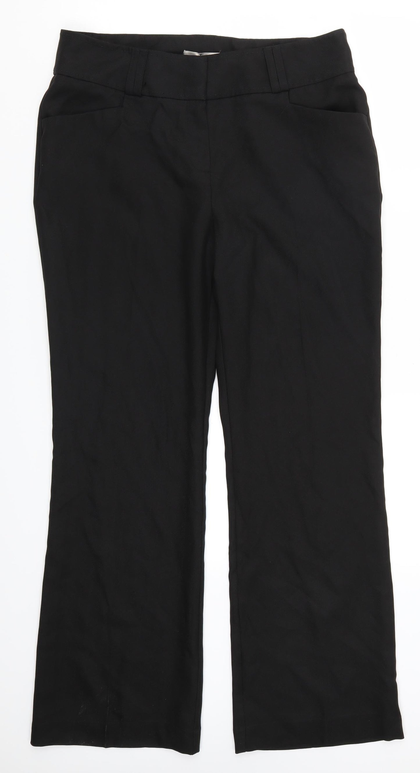 TU Womens Black   Trousers  Size 14 L30 in