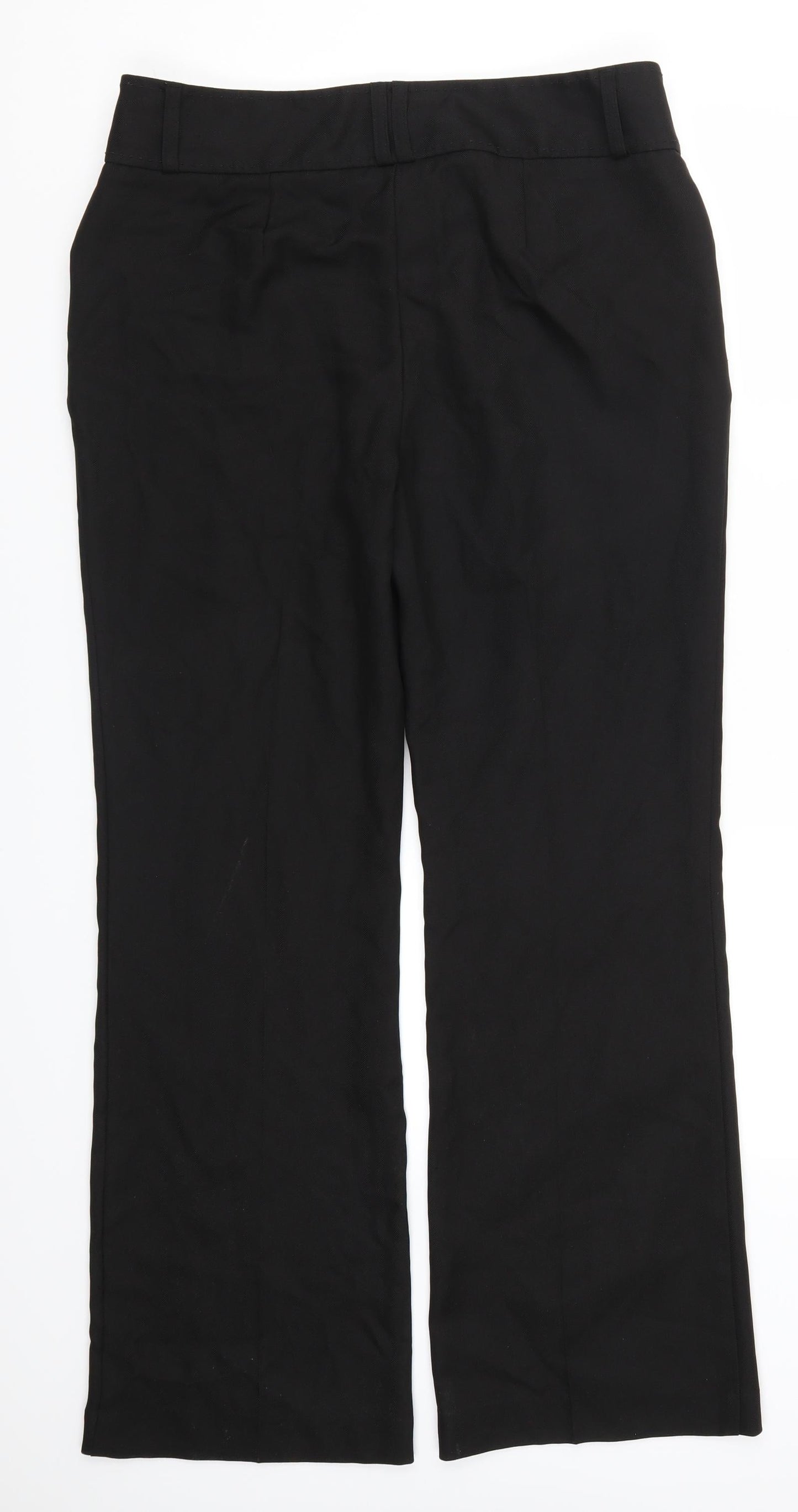 TU Womens Black   Trousers  Size 14 L30 in