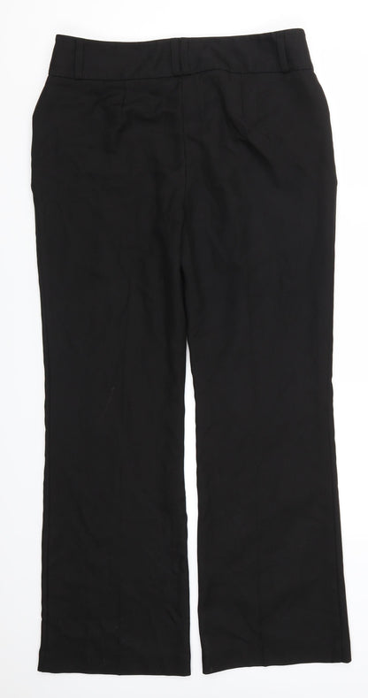 TU Womens Black   Trousers  Size 14 L30 in