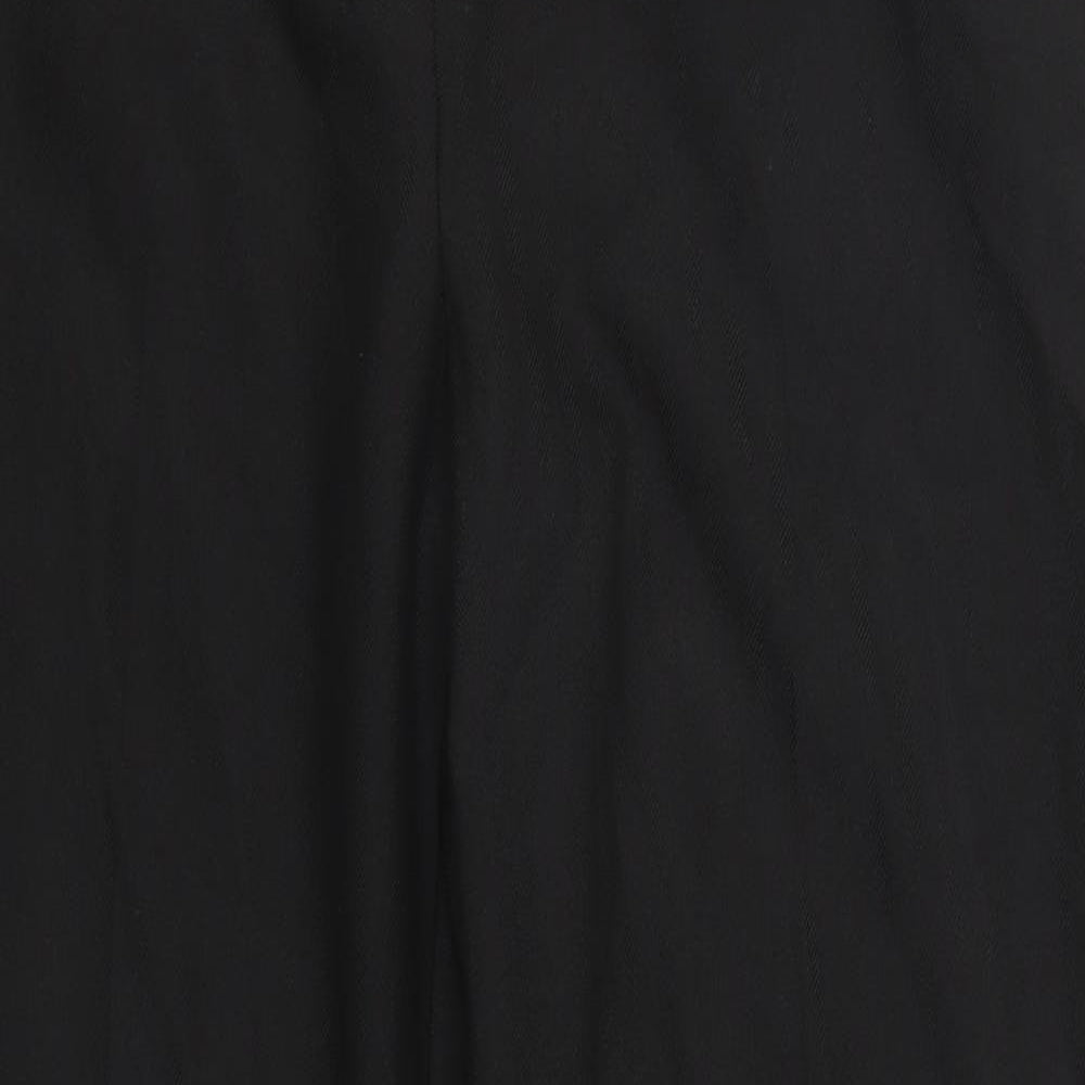 TU Womens Black   Trousers  Size 14 L30 in
