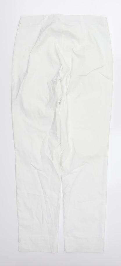 Jagro Womens White   Trousers  Size 12 L30 in